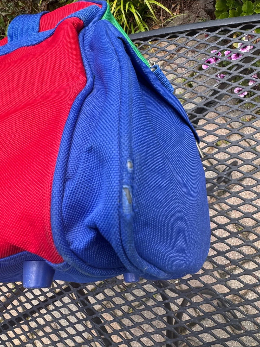 United Colors Of Benetton canvas duffel